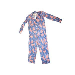 Desmond & Dempsey Chango Print Pajama Set, Medium NWT